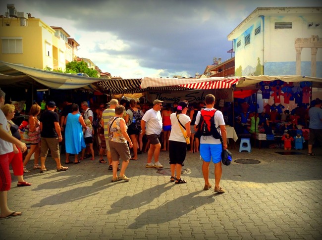 جاذبه‌ی گردشگری “ بازار معبد آپولو ” واقع در منطقه‌ی سیده آنتالیا