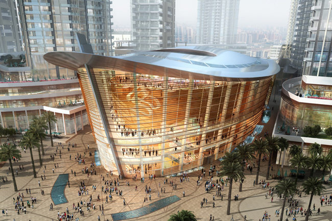 خانه‌ اپرا دوبی Dubai Opera House بزرگ‌ترین قطب فرهنگی هنری در خاور میانه