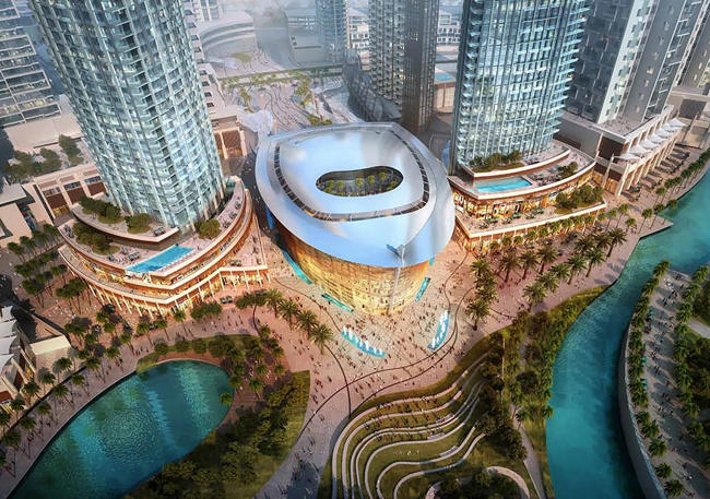 خانه‌ اپرا دوبی Dubai Opera House بزرگ‌ترین قطب فرهنگی هنری در خاور میانه