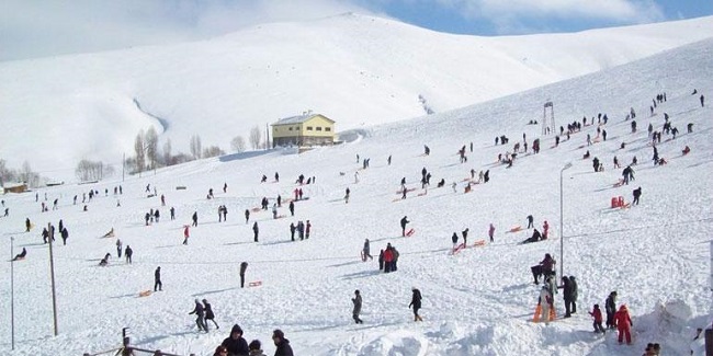 کوه الماداغ elmadağ مکانی توریستی برای گذراندن تفریحات زمستانی