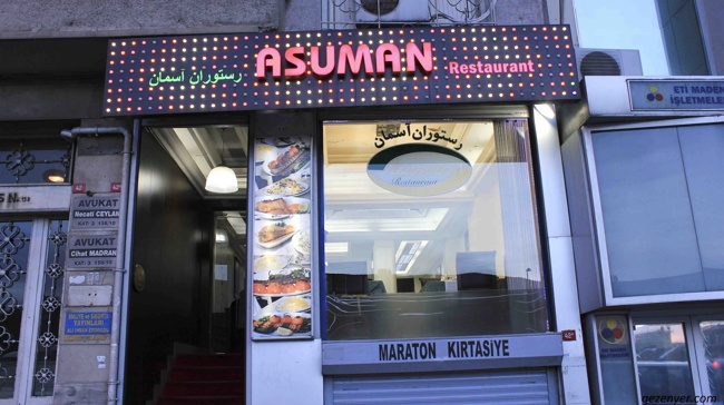 رستوران آسمان استانبول، رستورانی به سبک و سیاق ایرانی