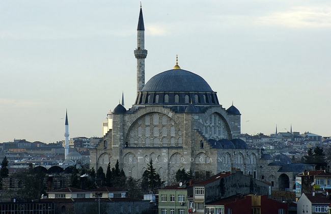 مسجد مهری ماه سلطان نماد عشق در شهر استانبول