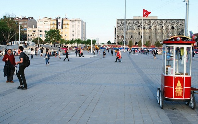 منطقه تقسیم، قلب استانبول