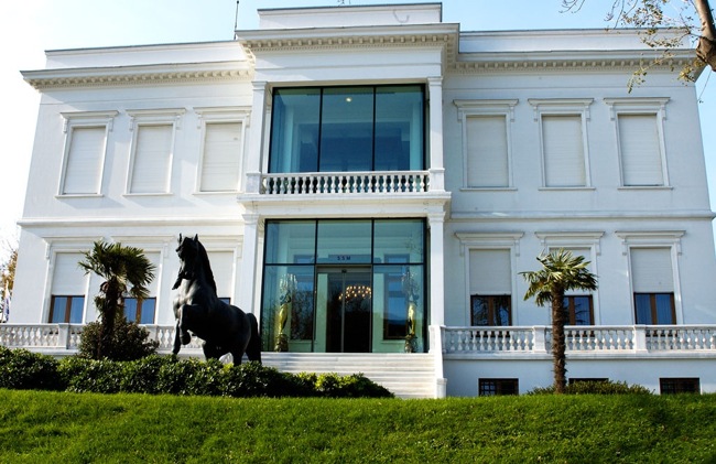 موزه سابانجی استانبول sakip sabanci ویلایی خانوادگی متعلق به یکی از تجار و کارآفرینان بزرگ ترکیه