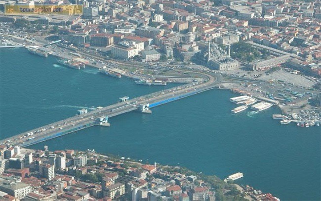 پل گالاتا استانبول galata مکانی برای تماشای زیباترین غروب خورشید استانبول